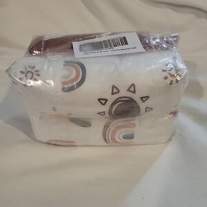 Neutral Colors Patterned Baby Diaper Changing Pad Covers